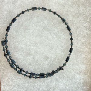 Silpada Sterling Sodalite Blue Choker necklace